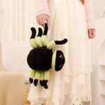 Jucarie din plus Paianjen de Halloween cu picioruse colorate