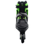 Set Role Reglabile Negru-verde cu Roti din silicon copii-adulti
