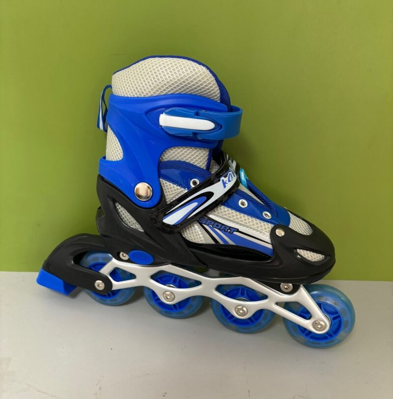 Set Role reglabile Albastru Pozitionarea rotilor 2in1 Ajustabile