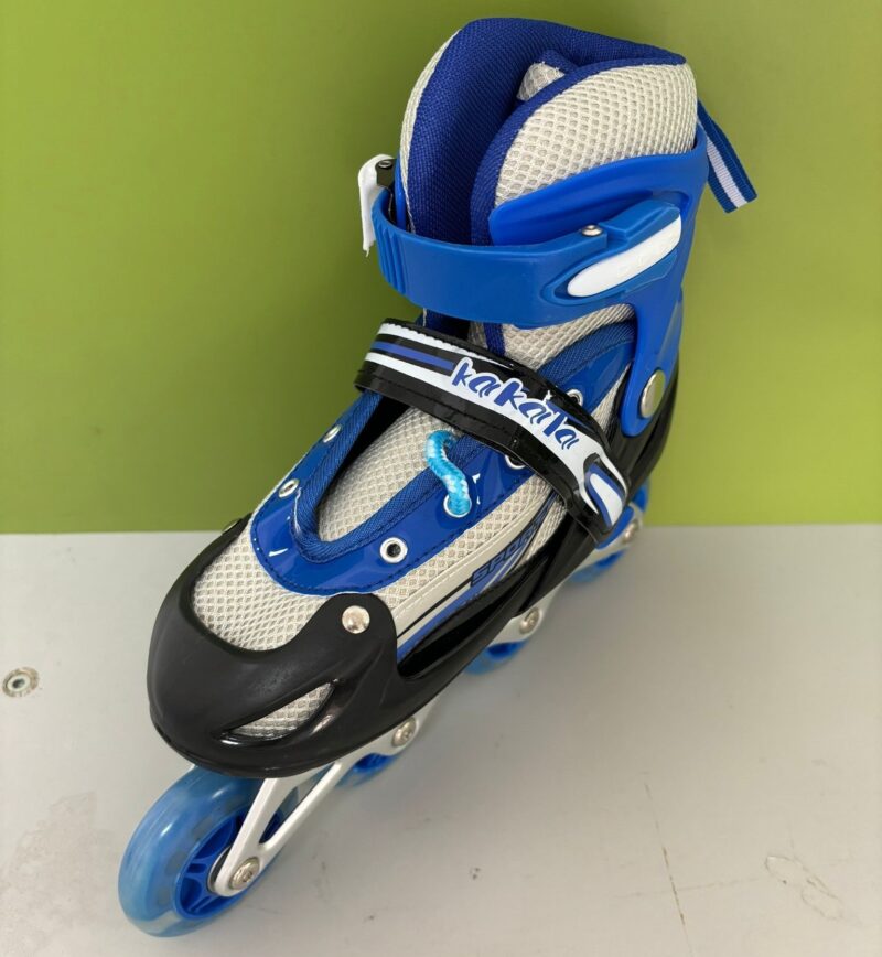 Set Role reglabile Albastru Pozitionarea rotilor 2in1 Ajustabile