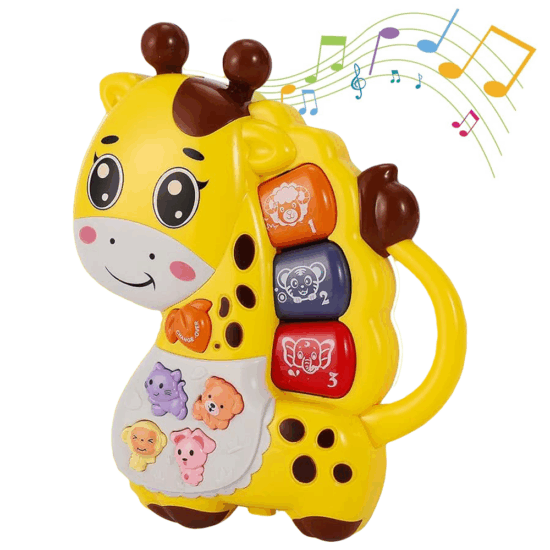 jucarie-interactiva-bebe-girafa-muzicala-luminoasa-mini-orga