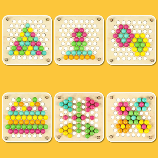 Joc Montessori 6in1 Stivuire Numarare Asociere Pescuit magnetic