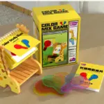 Joc Montessori Descopera culorile prin sticla Joc stiintific Onshine