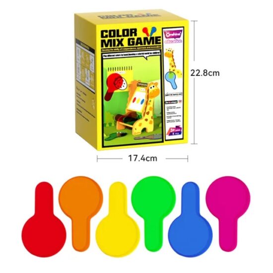 Joc Montessori Descopera culorile prin sticla Joc stiintific Onshine