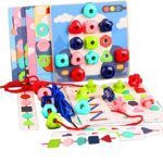 Joc creativ Mozaic cu butoni Joc motricitate Snuruit copii