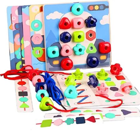 Joc creativ Mozaic cu butoni Joc motricitate Snuruit copii