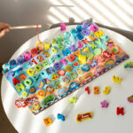 Joc educativ Logaritm 8in1 Vehicule Animale Fructe Pescuit