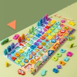 Joc educativ Logaritm 8in1 Vehicule Animale Fructe Pescuit