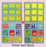 Joc educativ cu carduri Invata matematica si Memoreaza animalele