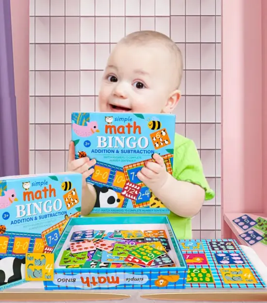 Joc educativ cu carduri Invata matematica si Memoreaza animalele