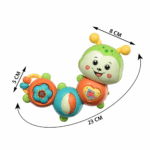 Jucarie interactiva bebe Omida cu lumini si functie de rotire