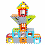 Set 186 piese constructie Stem Set creativ cu diferite forme