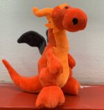 Set 5 Jucarii Dinozauri din plus de diferite culori catifelati