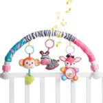 Jucarie Arcada cu zornaitori Jucarii moi pentru dentitie bebe