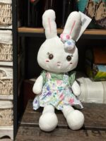 Papusa Iepurasul din plus cu Rochita si fundita 55 cm