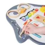 Placa Busy Board Pinguinul cu activitati educative Tabla desen