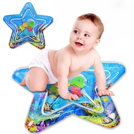 Saltea gonflabila bebe Steluta pentru burtica cu animale marine
