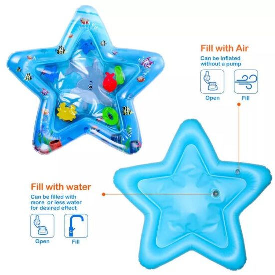 saltea-gonflabila-bebe-steluta-pentru-burtica-cu-animale-marine