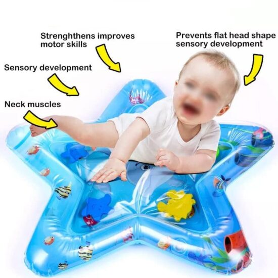 saltea-gonflabila-bebe-steluta-pentru-burtica-cu-animale-marine