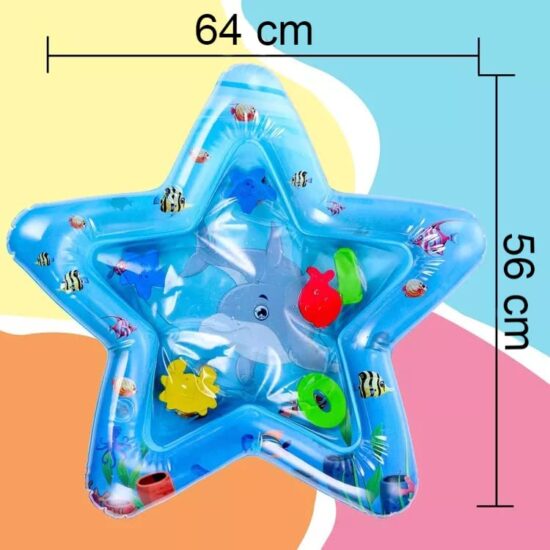 saltea-gonflabila-bebe-steluta-pentru-burtica-cu-animale-marine