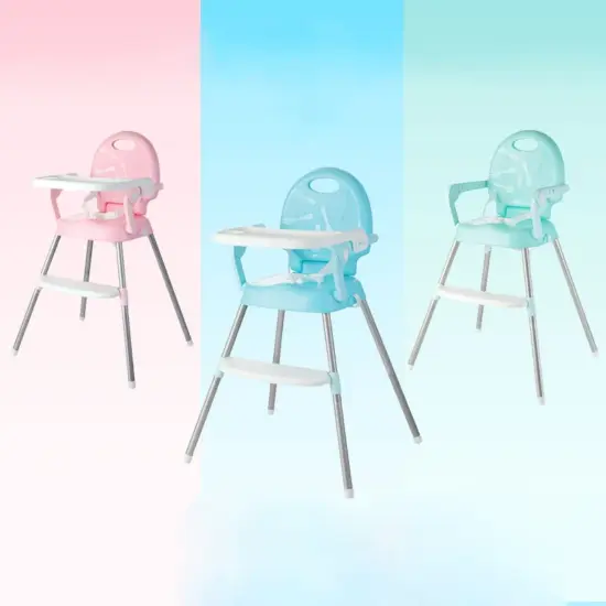 Scaun si Masa reglabil pentru bebelusi cu Tavita detasabila