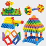 Set 100 piese Stem Forme educative de construit