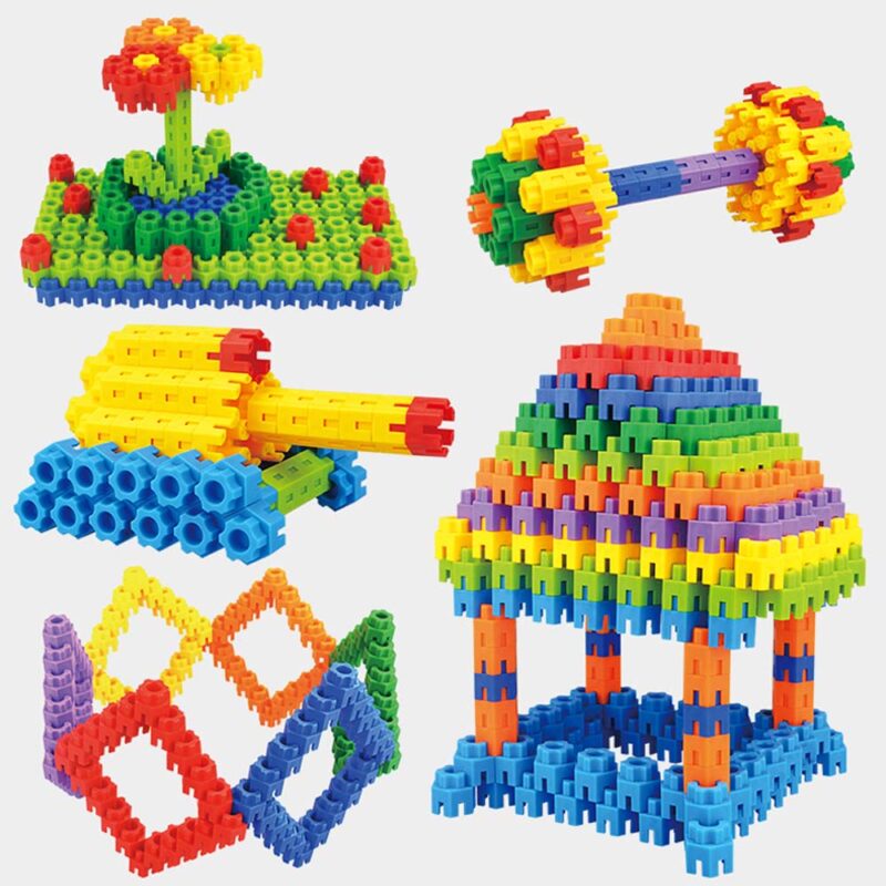 Set 100 piese Stem Forme educative de construit