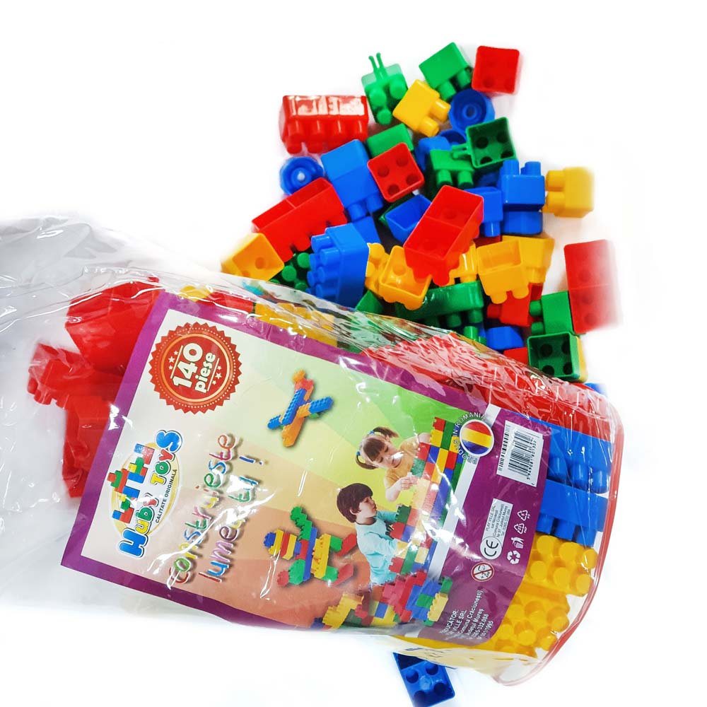 Set-140-de-Cuburi-de-construit-diferite-forme-multicolore