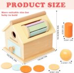 Casuta Montessori Cutia permanentei cu Tambur rotativ si Sortator