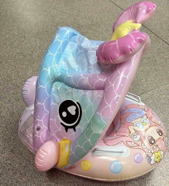 Colac Balena Chilotel cu Parasolar Animale gonflabil bebe
