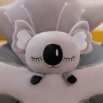 Fotoliu bebelusi Koala cu suport pentru picioare din plus