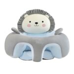 Fotoliu bebelusi Leul Gri cu suport pentru picioare din plus