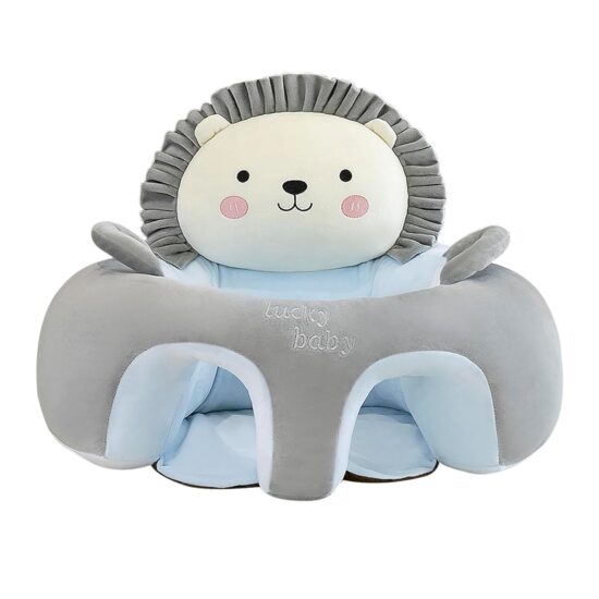 Fotoliu bebelusi Leul Gri cu suport pentru picioare din plus