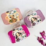 Geanta cosmetica Machiaj si Manichiura pentru fetite cu maner