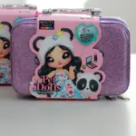 Geanta cosmetica Machiaj si Manichiura pentru fetite cu maner