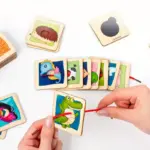 Joc educativ Jocul umbrelor Asociaza si recunoaste Animalele