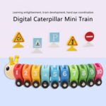 Jucarie Montessori Trenul Omida Digital si Semne de circulatie