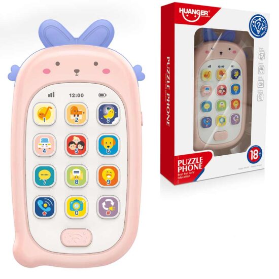 Jucarie Telefon Smartphone Primul meu telefon cu animalute