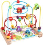 Jucarie motricitate Labirint Montessori cu Masinute Traseu Semne