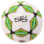 Minge de Fotbal Alb Verde din policlorura de vinil