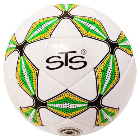 Minge de Fotbal Alb Verde din policlorura de vinil