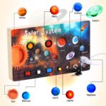 Placa senzoriala lemn Busy Board Sistemul Solar cu lumina LED