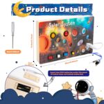 Placa senzoriala lemn Busy Board Sistemul Solar cu lumina LED