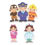 Puzzle-carton-Meseriile-din-33-piese-Formeaza-Profesiile