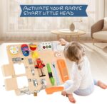 Tabla Montessori Incuietori Placa senzoriala activitati educative