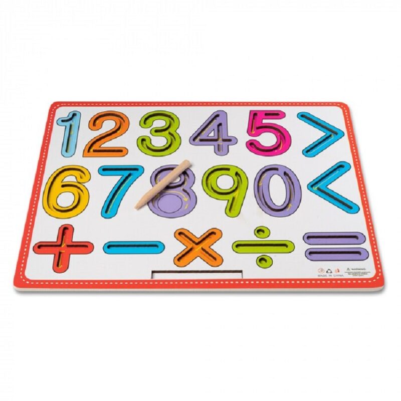 Tabla Montessori Numere Practica Ortografiei Scrierea Cifrelor