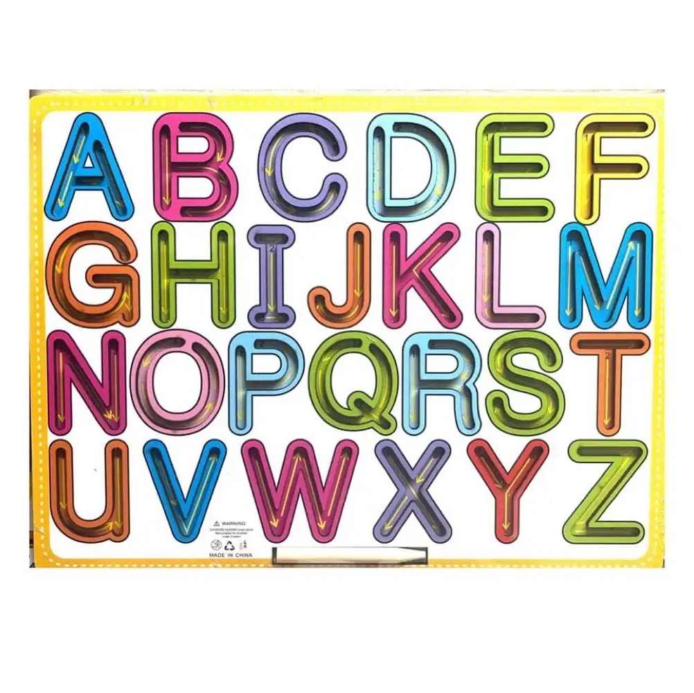 Tabla Montessori educativa Practica Ortografiei Scrierea literelor