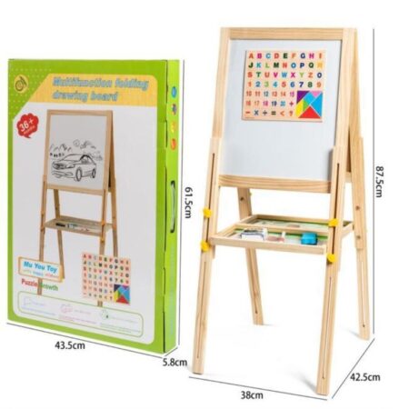 Tabla magnetica cu Suport pentru accesorii de tip Sevalet reglabila