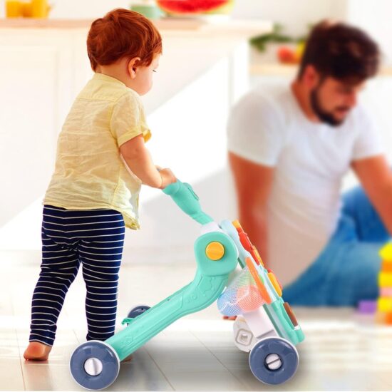 Antepremergator Verde Centru activitati Balansoar Trotineta 5in1