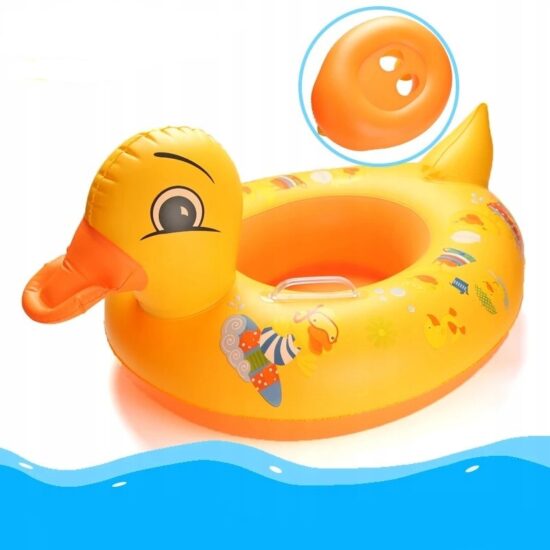 Colac de Inot tip chilotel bebe Ratusca cu manere gonflabila Colac de Inot tip chilotel bebe Ratusca cu manere gonflabila